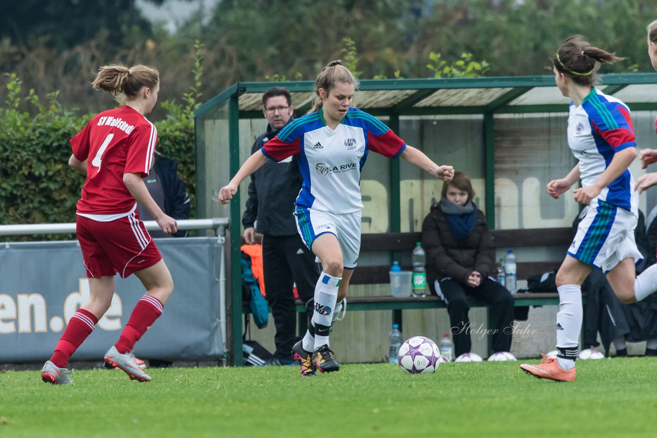 Bild 277 - B-Juniorinnen SV Henstedt Ulzburg - SV Wahlstedt : Ergebnis: 11:0